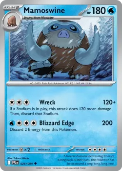 Mamoswine #025/094 · Pokémon