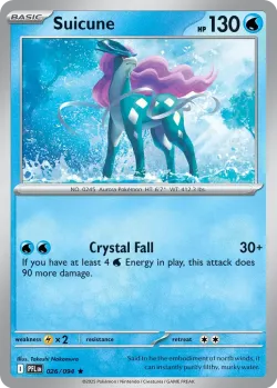 Suicune #026/094 · Pokémon