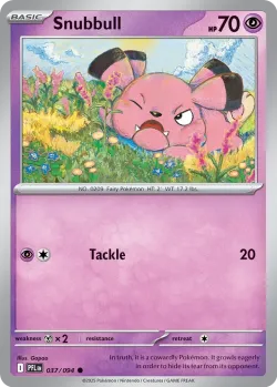 Snubbull #037/094 · Pokémon