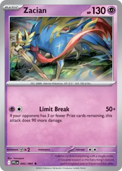 Zacian #045/094 · Pokémon