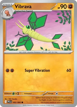 Vibrava #052/094 · Pokémon