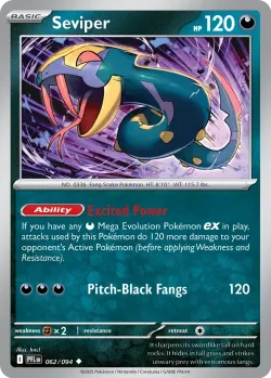 Seviper #062/094 · Pokémon