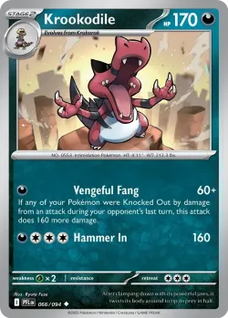 Krookodile #066/094 · Pokémon