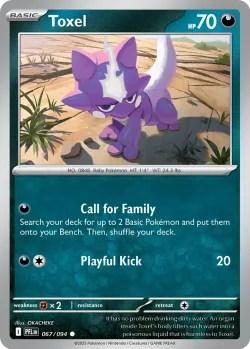 Toxel #067/094 · Pokémon