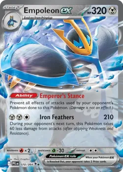 Empoleon ex #070/094 · Pokémon
