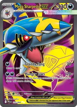 Mega Sharpedo ex 「PFL 113/094」「EN」