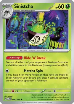 Sinistcha #006/084 · Pokémon
