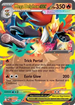 Mega Delphox ex #008/084 · Pokémon