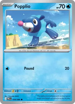 Popplio #018/084 · Pokémon