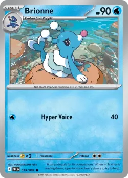 Brionne #019/084 · Pokémon