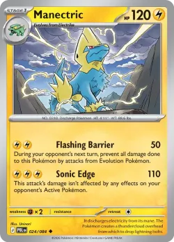 Manectric #024/084 · Pokémon