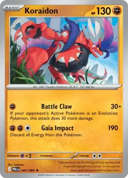 Koraidon #047/084 · Pokémon