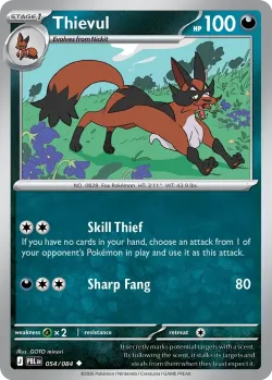 Thievul #054/084 · Pokémon