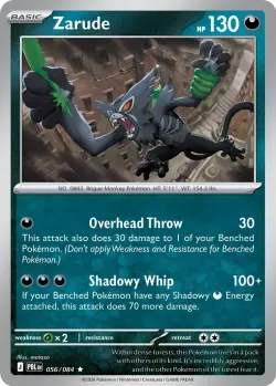 Zarude #056/084 · Pokémon