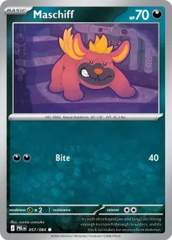 Maschiff #057/084 · Pokémon