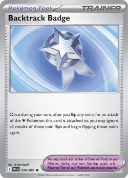 Backtrack Badge #074/084 · Pokémon