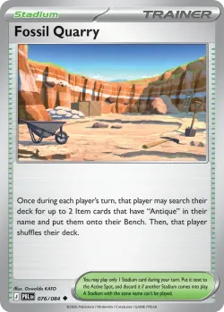 Fossil Quarry #076/084 · Pokémon
