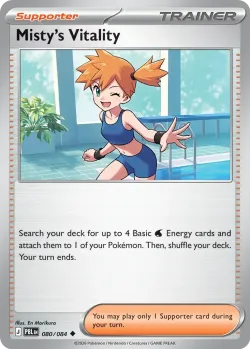 Misty's Vitality #080/084 · Pokémon