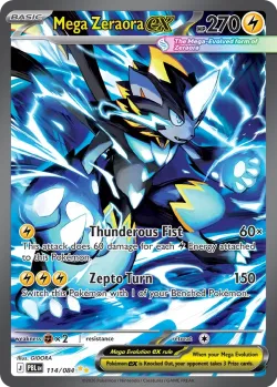 Mega Zeraora ex 「PBL 114/084」「EN」