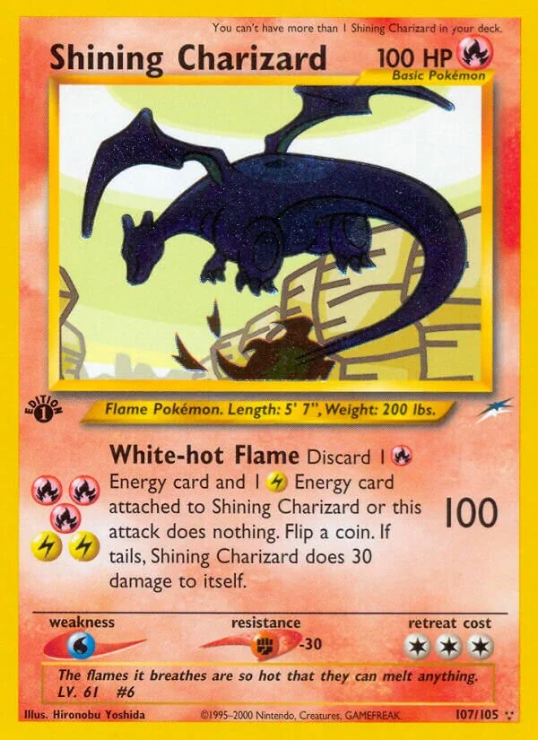 Shining Charizard 「N4 107/105」「EN」
