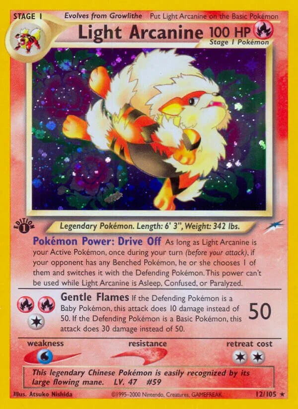 Light Arcanine 「N4 12/105」「EN」