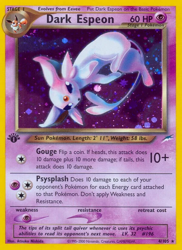 Dark Espeon 「N4 4/105」「EN」