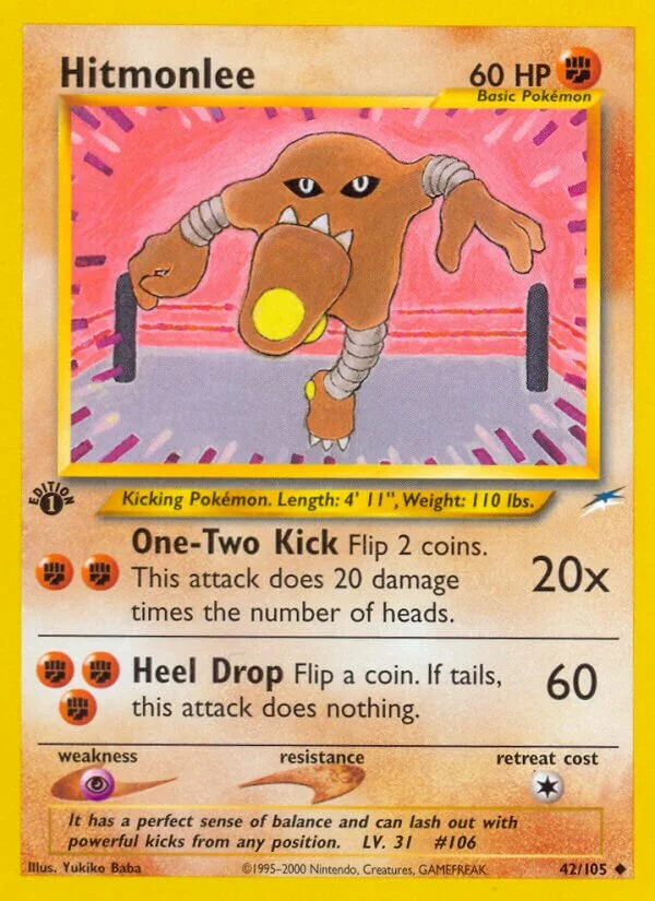 Hitmonlee 「N4 42/105」「EN」