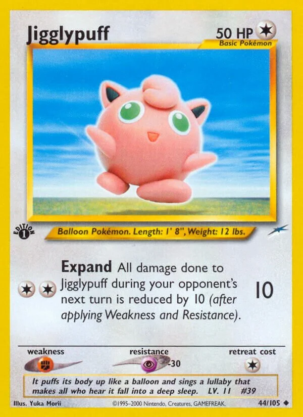 Jigglypuff 「N4 44/105」「EN」