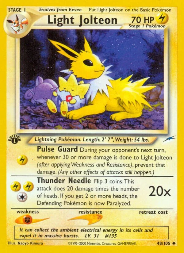 Light Jolteon 「N4 48/105」「EN」