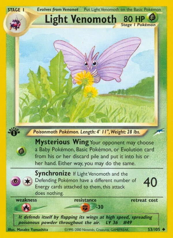 Light Venomoth 「N4 53/105」「EN」