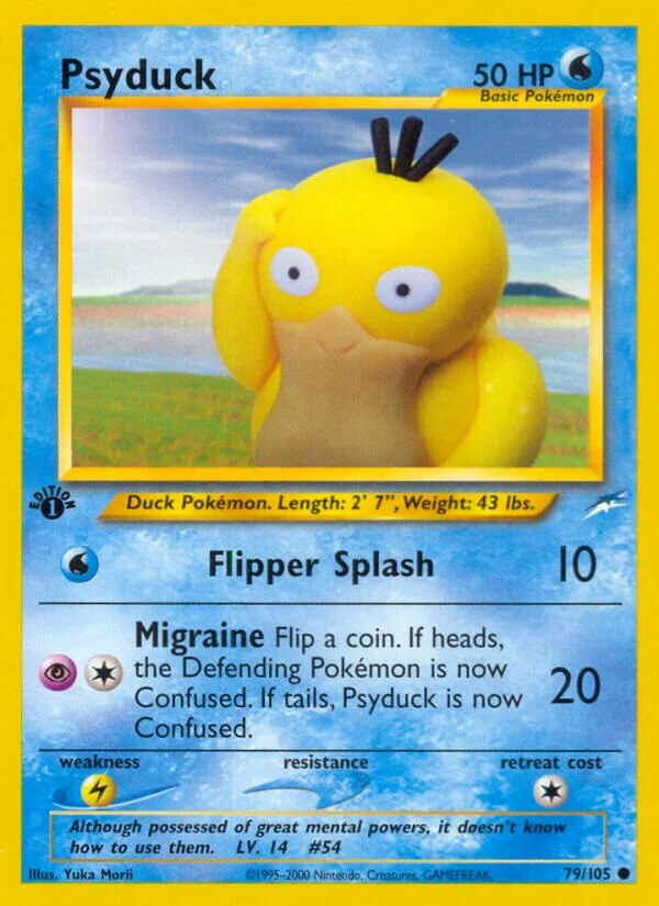 Psyduck 「N4 79/105」「EN」