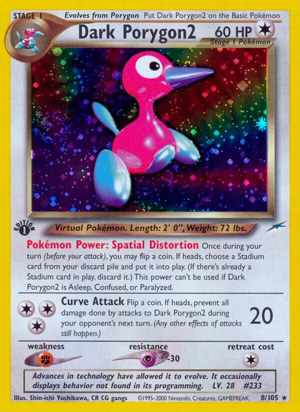 Dark Porygon2 「N4 8/105」「EN」