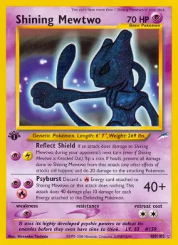 Shining Mewtwo 「N4 109/105」「EN」