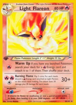 Light Flareon #46/105 · Pokémon