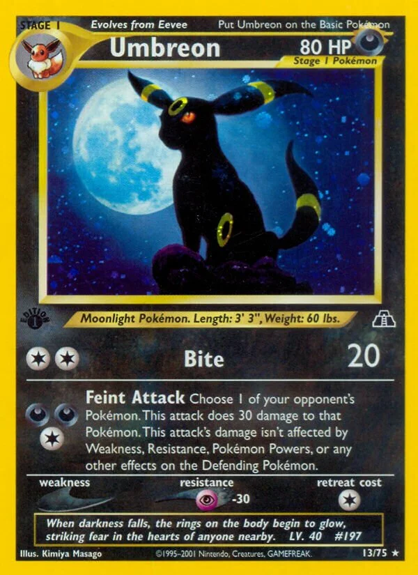 Umbreon 「N2 13/75」「EN」