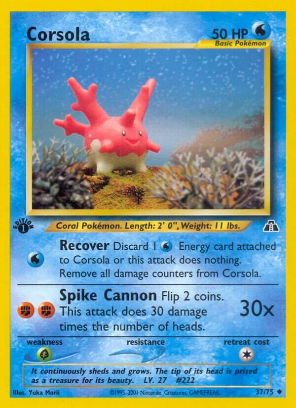 Corsola 「N2 37/75」「EN」