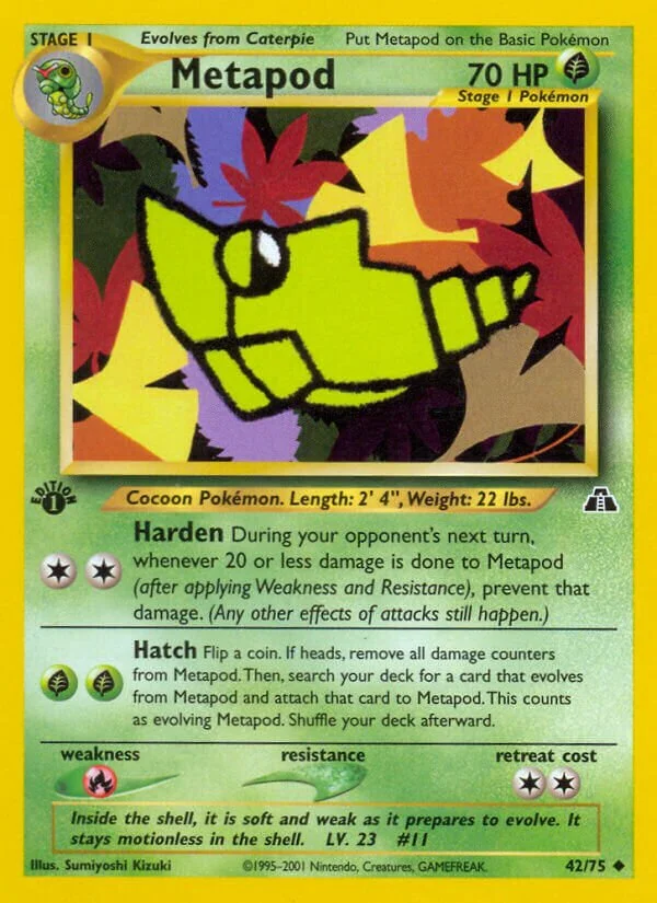 Metapod 「N2 42/75」「EN」