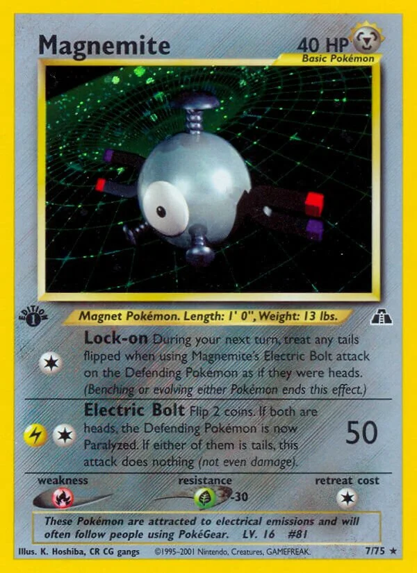 Magnemite 「N2 7/75」「EN」