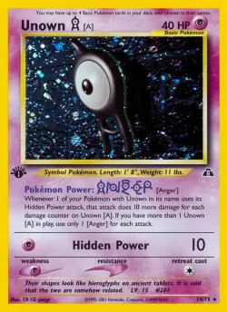 Unown #14/75 · Pokémon