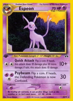 Espeon #20/75 · Pokémon