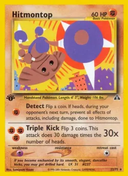 Hitmontop #22/75 · Pokémon
