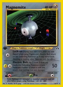 Magnemite #26/75 · Pokémon