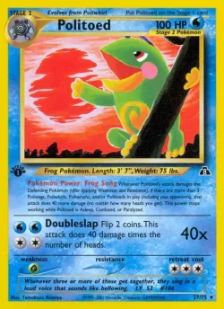 Politoed #27/75 · Pokémon