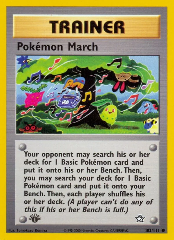 Pokémon March 「N1 102/111」「EN」