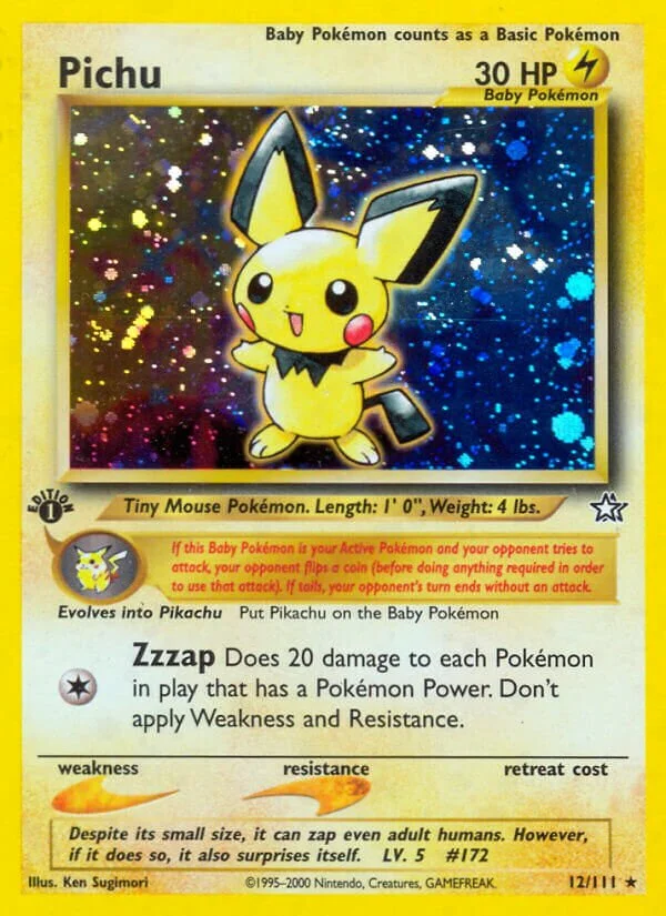 Pichu 「N1 12/111」「EN」