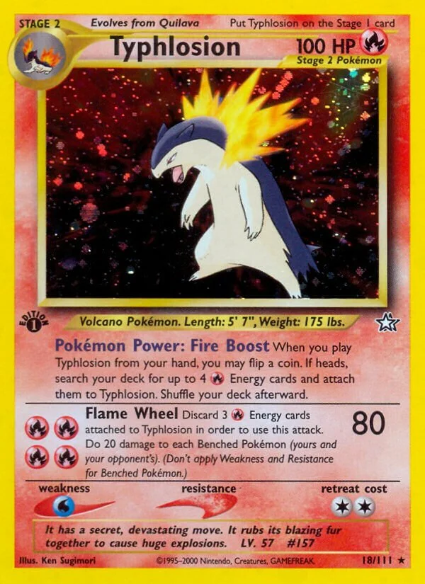 Typhlosion 「N1 18/111」「EN」