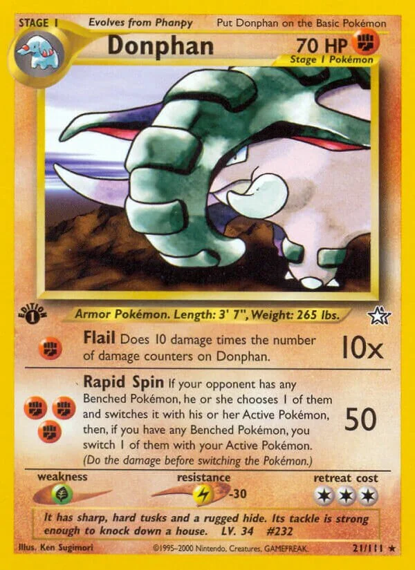 Donphan 「N1 21/111」「EN」
