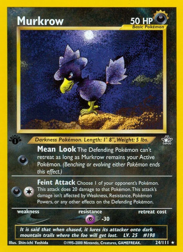 Murkrow 「N1 24/111」「EN」