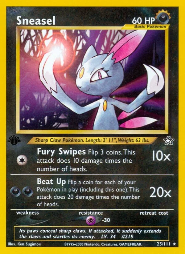 Sneasel 「N1 25/111」「EN」