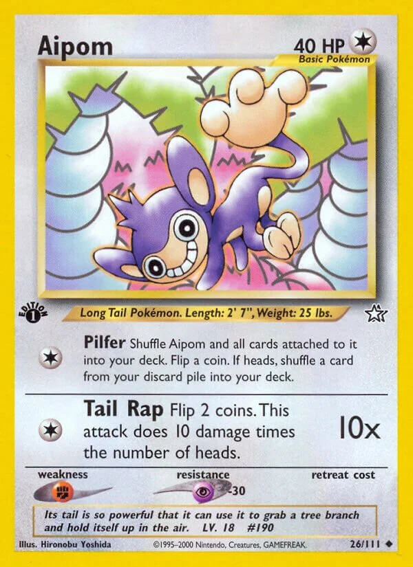 Aipom 「N1 26/111」「EN」